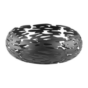 Kulatá designová nádoba Barknest, černá, prům. 21 cm - Alessi obraz
