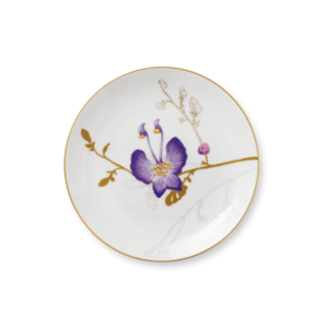 Květinový talíř s maceškou, 22 cm - Royal Copenhagen obraz