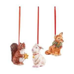 Vánoční závěsná dekorace s motivem zvířat, 3 ks, kolekce Nostalgic Ornaments - Villeroy & Boch obraz