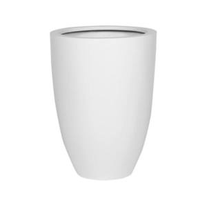 Květináč Ben, barva matná bílá, více velikostí - PotteryPots Velikost: L - v. 55 cm, ⌀ 40 cm obraz