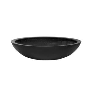 Květináč Jumbo Bowl, barva černá, více velikostí - PotteryPots Velikost: L - v. 27 cm, ⌀ 110 cm obraz