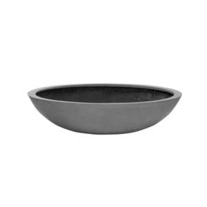Květináč Jumbo Bowl, barva šedá, více velikostí - PotteryPots Velikost: L - v. 27 cm, ⌀ 110 cm obraz