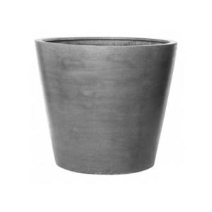Květináč Jumbo Bucket, barva šedá, více velikostí - PotteryPots Velikost: S - v. 73 cm, ⌀ 83 cm obraz