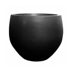 Květináč Jumbo Orb, barva černá, více velikostí - PotteryPots Velikost: L - v. 114 cm, ⌀ 133 cm obraz