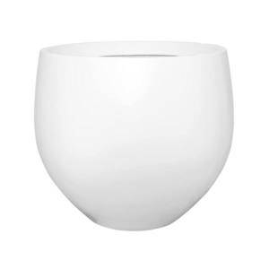 Květináč Jumbo Orb, barva matná bílá, více velikostí - PotteryPots Velikost: S - v. 73 cm, ⌀ 87 cm obraz