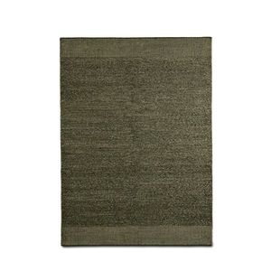 Koberec Rombo, bílá/mechová zelená, více rozměrů - Woud Rozměry: 240 x 170 cm obraz
