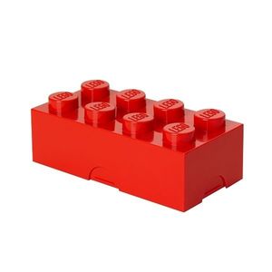 Box na svačinu 10 x 20 x 7, 5 cm, více variant - LEGO Barva: červená obraz