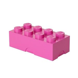 Box na svačinu 10 x 20 x 7, 5 cm, více variant - LEGO Barva: růžová obraz