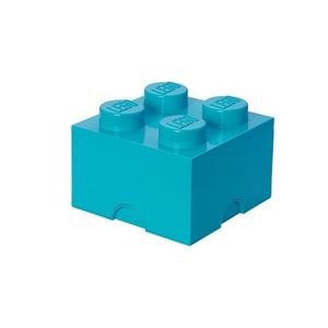 Úložný box 4, více variant - LEGO Barva: azurová obraz
