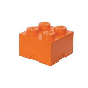Úložný box 4, více variant - LEGO Barva: oranžová obraz