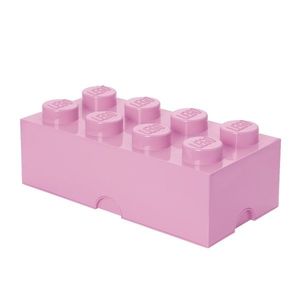 Úložný box 8, více variant - LEGO Barva: světle růžová obraz