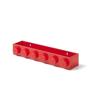 Závěsná polička, více variant - LEGO Barva: červená obraz