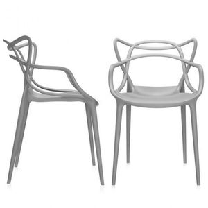Jídelní židle Masters, více barev - Kartell Barva: šedá obraz