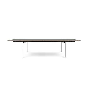 Rozkládací jídelní stůl Taffel, 90 x 200-320 cm, více variant - Eva Solo Barva: popelově šedá obraz