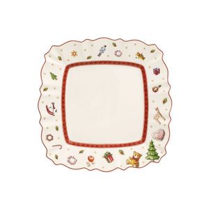 Dezertní talíř, bílý, 22x22 cm, kolekce Toy's Delight - Villeroy & Boch obraz