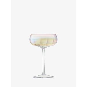 Široká sklenice na šampaňské Pearl, 300 ml, perleťová, set 4ks - LSA International obraz