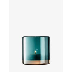 Svícen na čajovou svíčku Epoque, v. 8, 5 cm, lesklý tyrkys - LSA international obraz