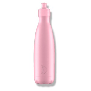 Termoláhev Chilly's Bottles - pastelově růžová - sportovní 500ml, edice Original obraz