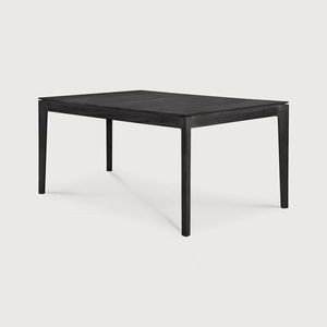 Venkovní jídelní stůl Bok 162 cm - lakovaný teak - černý - obdélníkový - Ethnicraft obraz