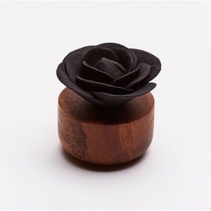 Designový difuzér s motivem Bengálská růže, černá - ANOQ obraz