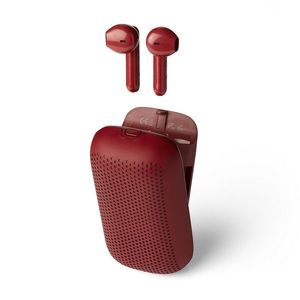 Bezdrátová sluchátka s reproduktorem, více barev - LEXON Barva: červená obraz