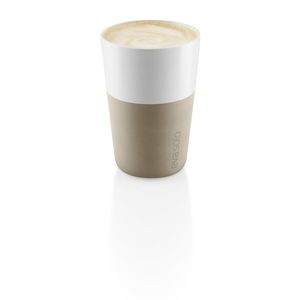 Hrnky na latte 360 ml, set 2ks, perlově béžová - Eva Solo obraz