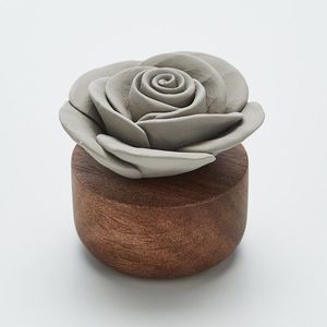 Designový difuzér s motivem Gardenia z Laosu, šedý - ANOQ obraz