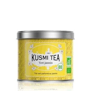 Kusmi Tea Organic Green Jasmine plechovka 100g obraz