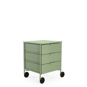Kancelářský kontejner MOBIL MAT 3 s kolečky, více barev - Kartell Barva: matná zelená obraz