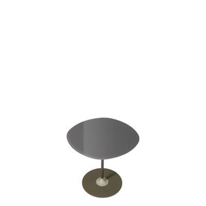 Odkládací stolek THIERRY, více variant - Kartell Barva: šedá, Výška: 45 cm obraz