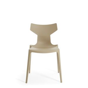 Jídelní židle RE, krémová - Kartell Barva: krémová obraz