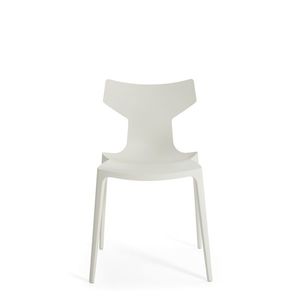 Jídelní židle RE, krémová - Kartell Barva: bílá obraz