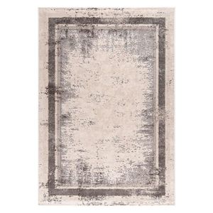 TKANÝ KOBEREC, 80/150 cm, krémová, šedá obraz