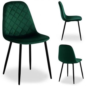 TZB Čalouněná designová židle ForChair III zelená obraz