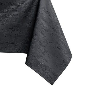 Oválný ubrus AmeliaHome VESTA tmavě šedý, velikost o110x140 obraz