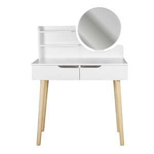 ArtJum Toaletní stolek SCANDI 2 bílá | CM-989252 obraz