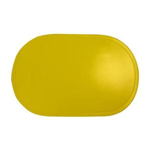 TORO Plastové prostírání ovál 29x44cm žluté obraz