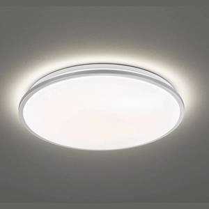 FISCHER & HONSEL Stropní svítidlo Jaso LED, stmívatelné, Ø 40 cm, stříbrné obraz