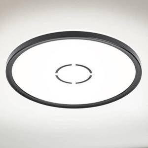 Briloner Stropní svítidlo LED zdarma, Ø 29 cm, černé obraz