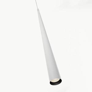 B.lux Štíhlé závěsné svítidlo LED Micro S50, bílé obraz
