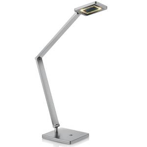 Knapstein Stolní lampa Space LED s dotykovým stmívačem v matném niklu obraz