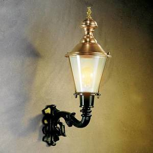 K.S. Verlichting Venkovní nástěnné svítidlo Hoorn, horní zásuvka, zelené obraz