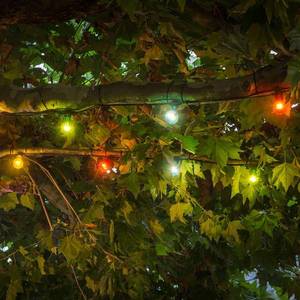 Konstsmide Christmas LED světelný řetěz pro prodloužení pivní zahrady, barevný obraz