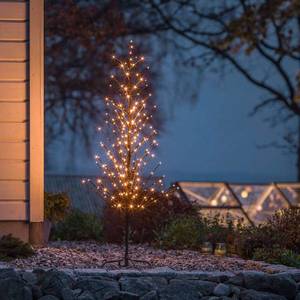 Konstsmide Christmas Světelný strom LED, černý, 150 cm obraz