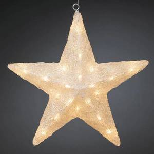 Konstsmide Christmas Dekorativní hvězda LED pro venkovní použití, Ø 40 cm obraz