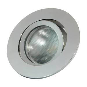 MEGATRON LED kroužek pro zapuštění Decoclic GU10/GU5.3, kulatý, stříbrný obraz