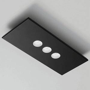 ICONE Nástěnné a stropní svítidlo ICONE Confort LED, černé obraz
