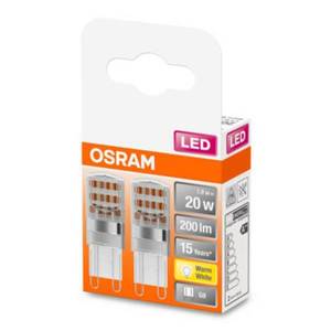 OSRAM OSRAM LED s paticí G9 1, 9 W 2 700 K čirá 2 balení obraz