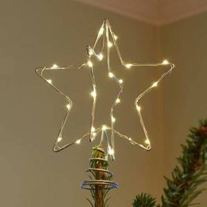 Sirius LED dekorativní světlo Vánoce Top, stříbrná obraz