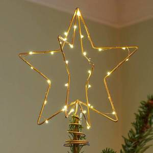 Sirius LED dekorativní světlo Vánoce Top, zlatá obraz